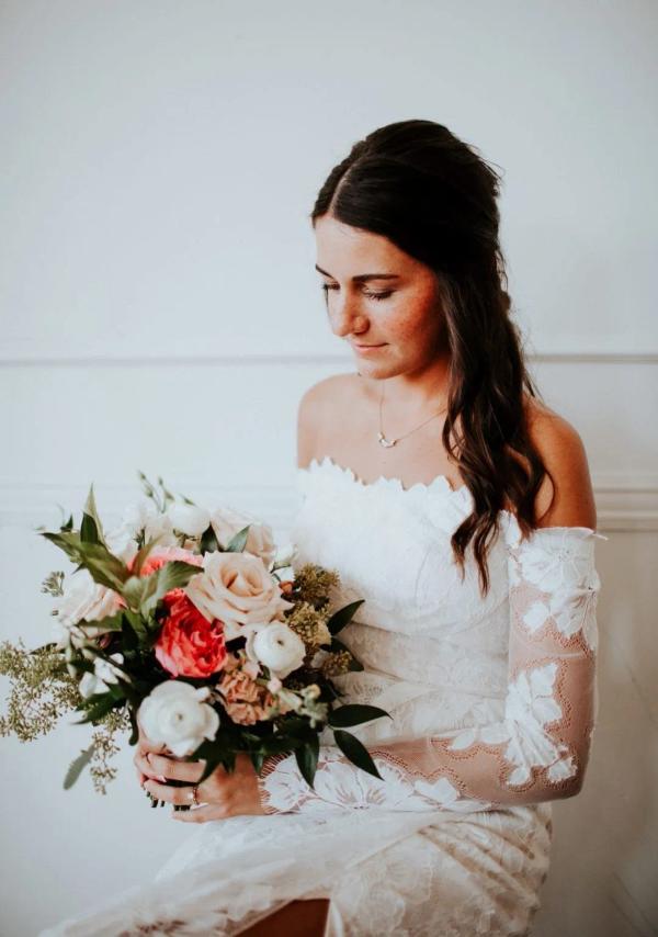 Trace & Olivia wedding photography — Garden of Grace floral portfolio