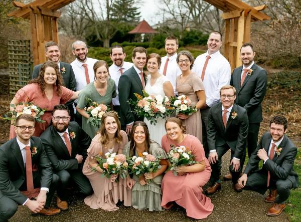 Hannah and Ben wedding photography — Garden of Grace floral portfolio
