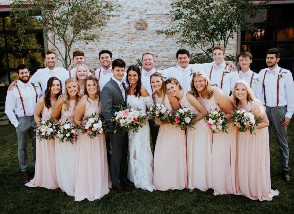 Trace & Olivia wedding photography — Garden of Grace floral portfolio