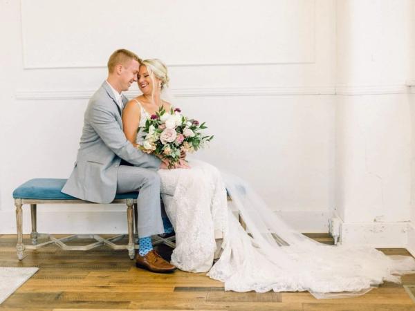 Brennen & Taylor — Garden of Grace wedding flowers