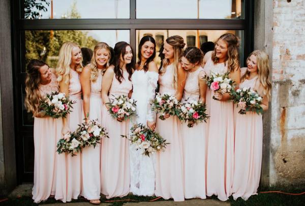 Trace & Olivia wedding photography — Garden of Grace floral portfolio