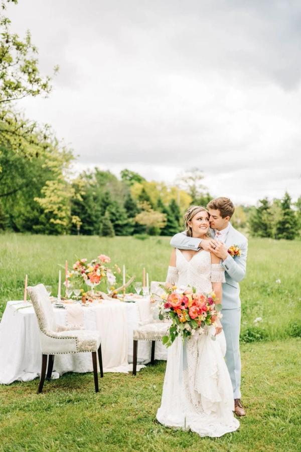 Spring Bohemian Photo Shoot wedding photography — Garden of Grace floral portfolio