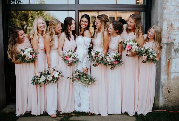 Trace & Olivia wedding photography — Garden of Grace floral portfolio