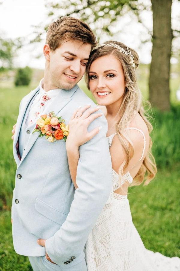 Spring Bohemian Photo Shoot wedding photography — Garden of Grace floral portfolio