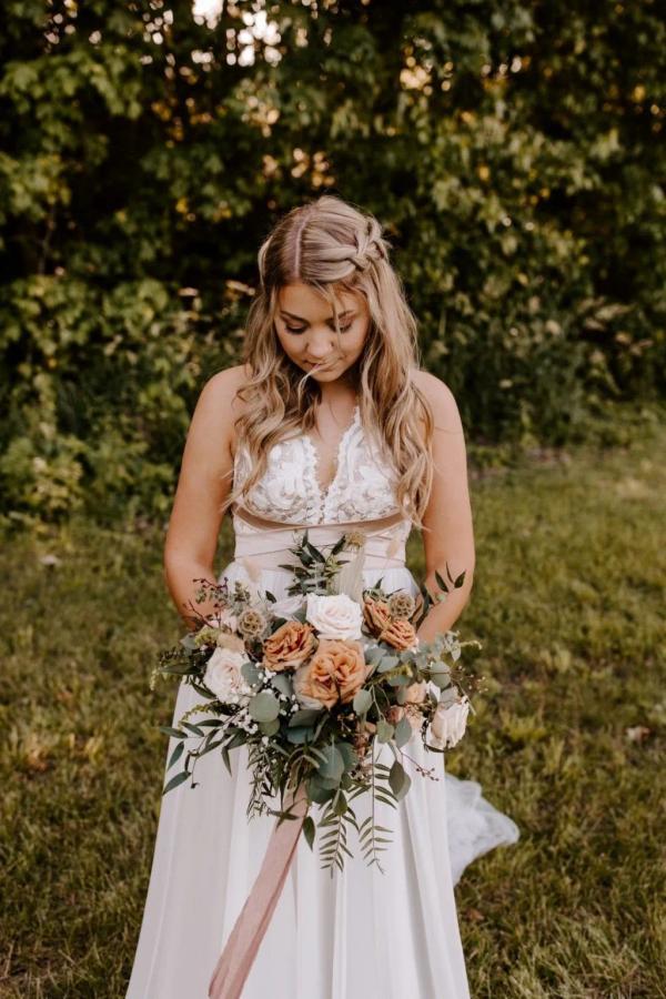 Austin & Olivia wedding photography — Garden of Grace floral portfolio