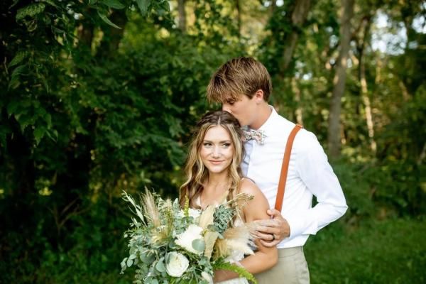 Nathaniel & Bailee — Garden of Grace wedding flowers