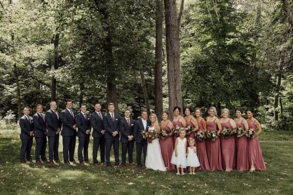 Andrew and Lexi wedding photography — Garden of Grace floral portfolio