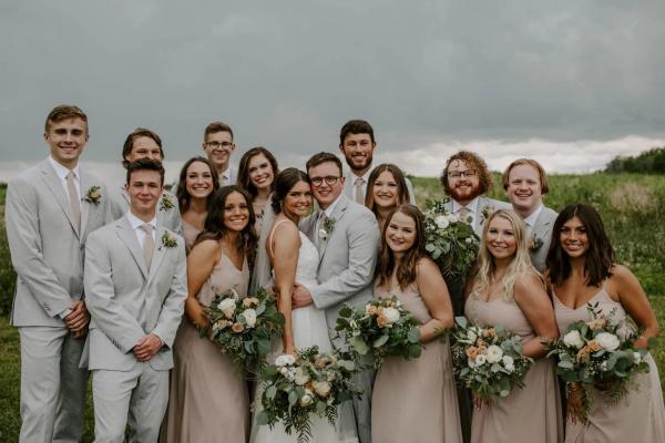 Zac & Meghan wedding photography — Garden of Grace floral portfolio