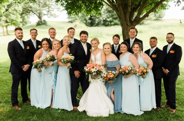 Ian and McKinna wedding photography — Garden of Grace floral portfolio