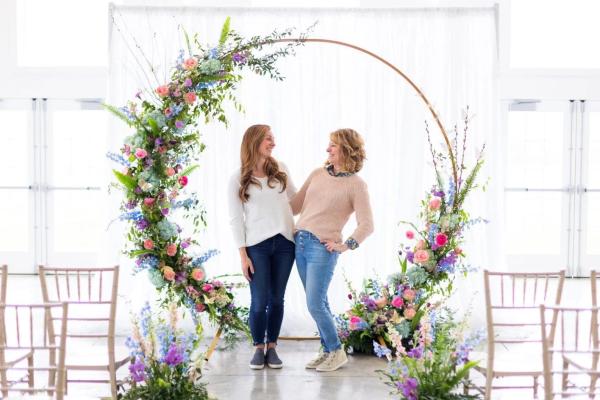 The Barn At Fairview Acres Photoshoot wedding photography — Garden of Grace floral portfolio