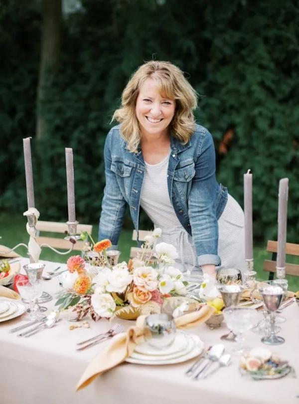 Florist In Bloom Workshop: Lake Geneva Wisconsin wedding flowers by Garden of Grace, photo 17