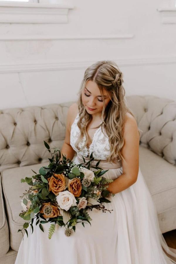 Austin & Olivia wedding photography — Garden of Grace floral portfolio