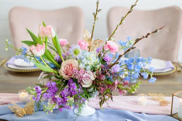 The Barn At Fairview Acres Photoshoot wedding photography — Garden of Grace floral portfolio