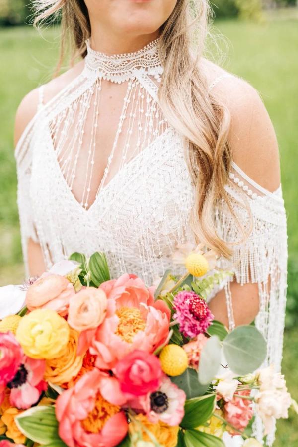 Spring Bohemian Photo Shoot wedding photography — Garden of Grace floral portfolio