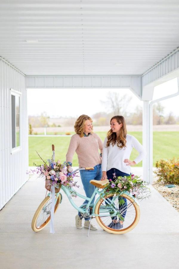 The Barn At Fairview Acres Photoshoot wedding photography — Garden of Grace floral portfolio
