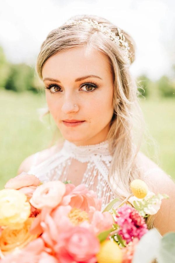 Spring Bohemian Photo Shoot wedding photography — Garden of Grace floral portfolio