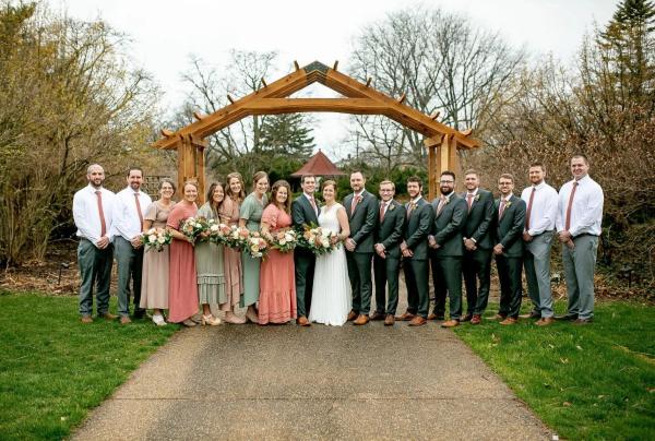 Hannah and Ben wedding photography — Garden of Grace floral portfolio
