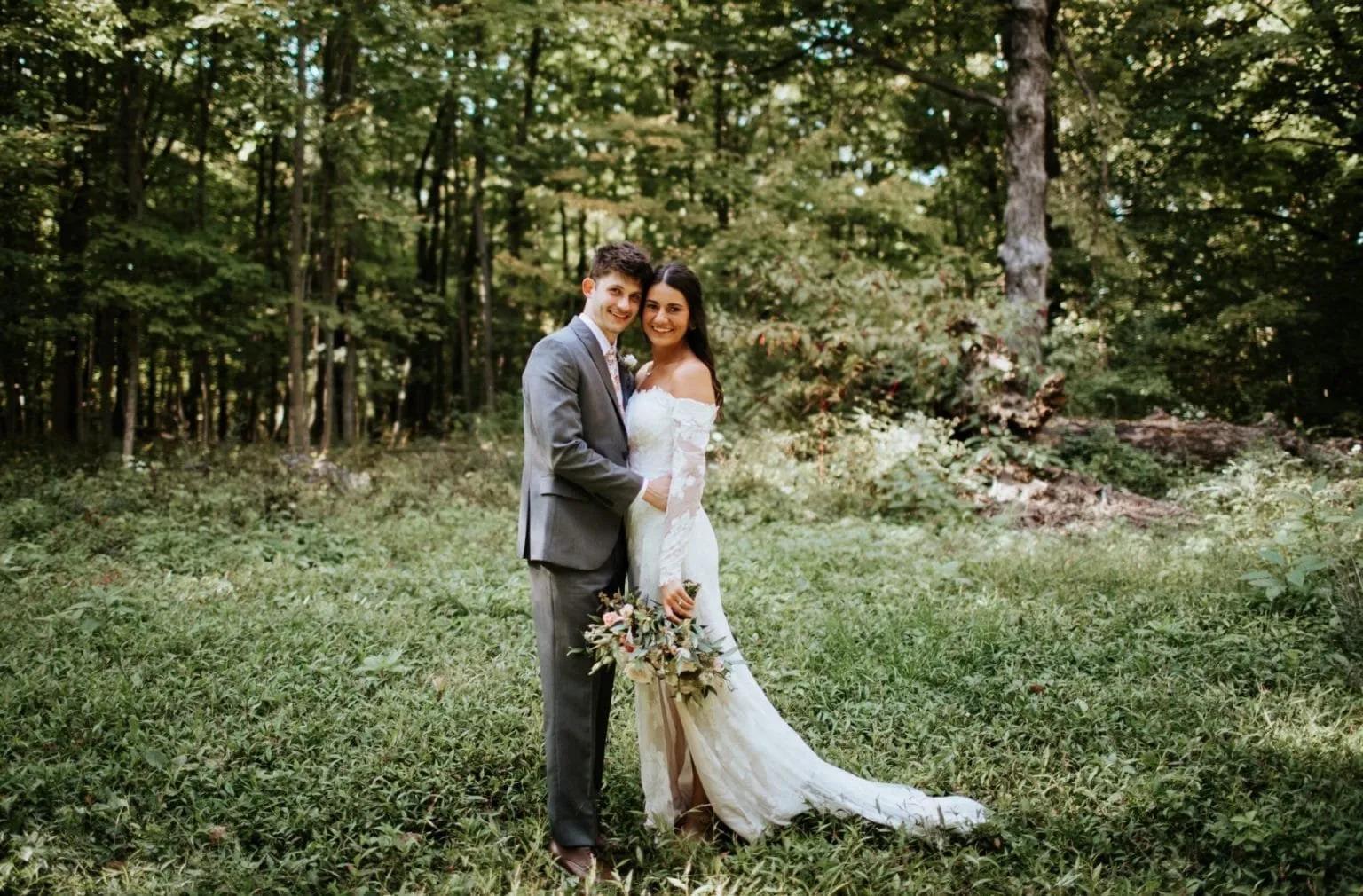 Trace & Olivia — Garden of Grace wedding flowers