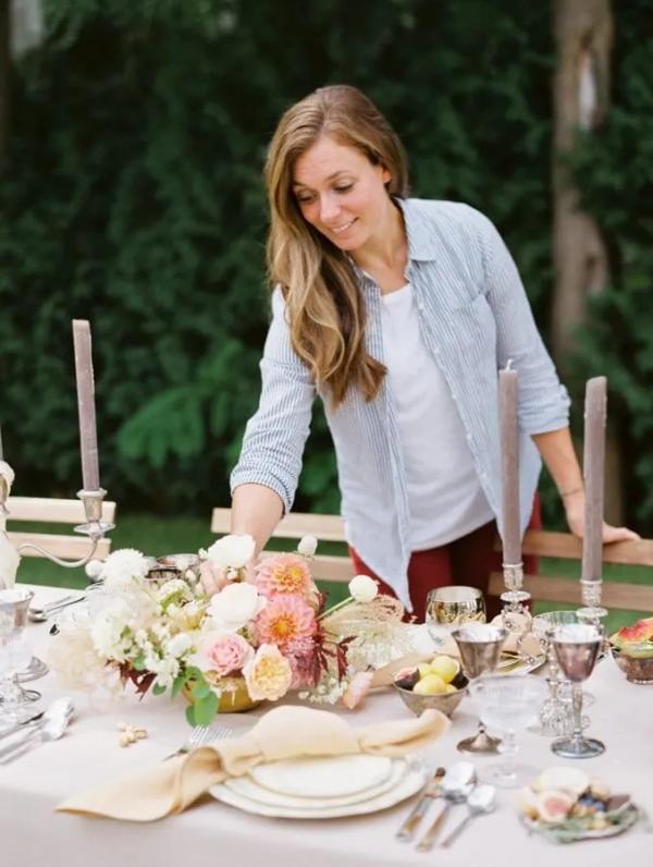 Florist In Bloom Workshop: Lake Geneva Wisconsin wedding flowers by Garden of Grace, photo 16