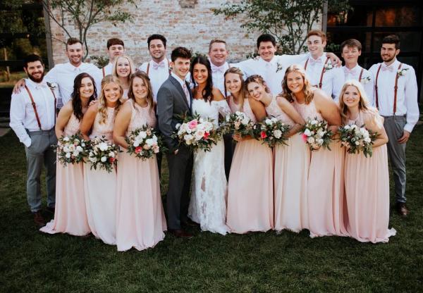 Trace & Olivia wedding photography — Garden of Grace floral portfolio