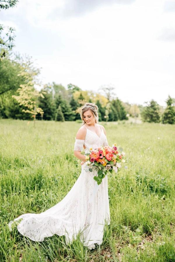 Spring Bohemian Photo Shoot wedding photography — Garden of Grace floral portfolio