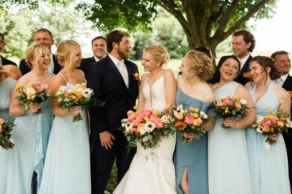Ian and McKinna wedding photography — Garden of Grace floral portfolio