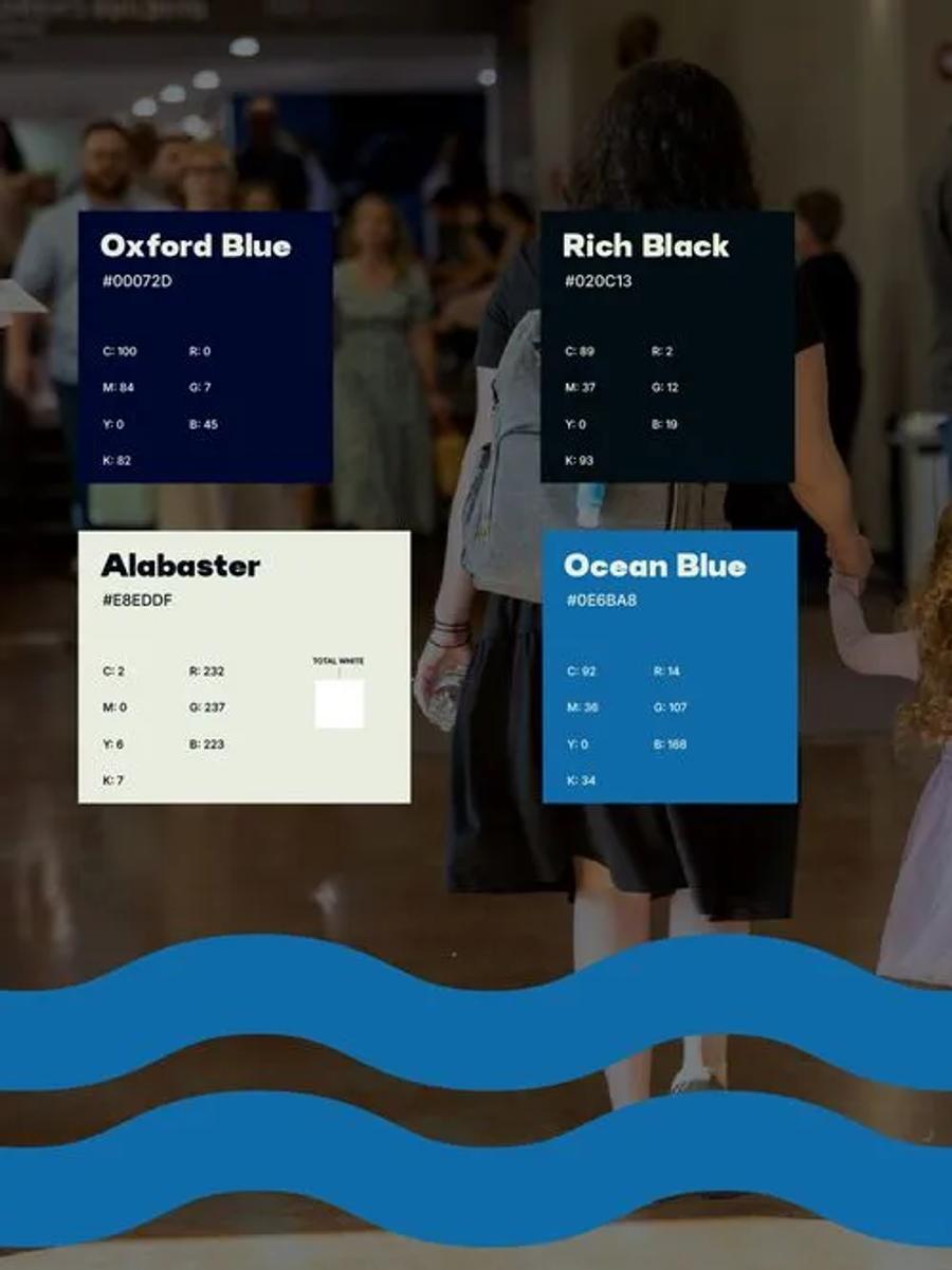 First Baptist Palm Coast — Color system & application