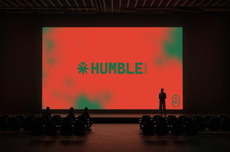 Humble Church: Bold color scheme