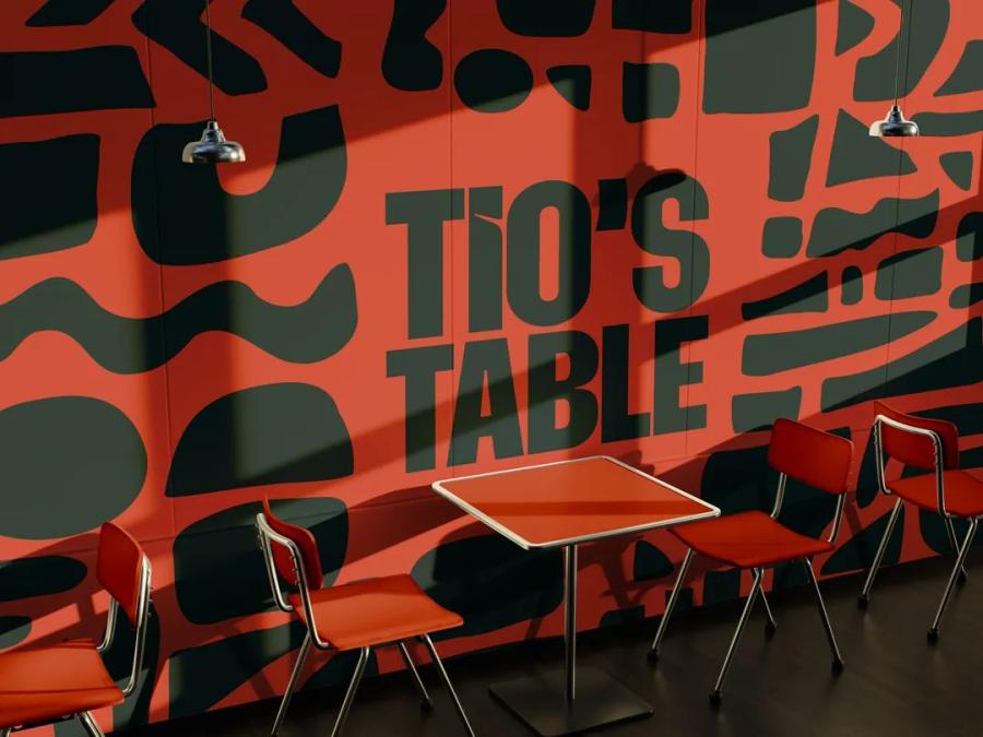 Tio's Table — Storefront window