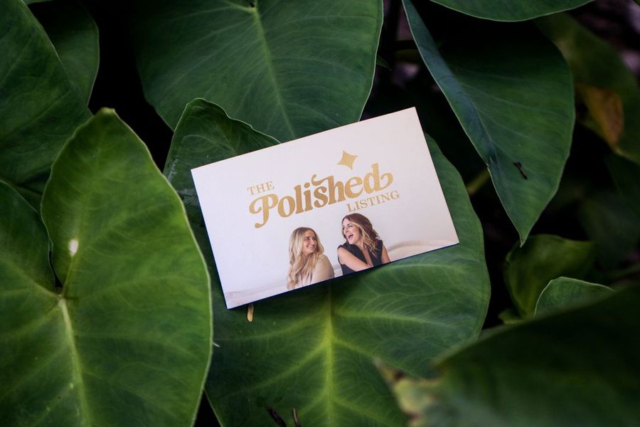 The Polished Listing — Business cards