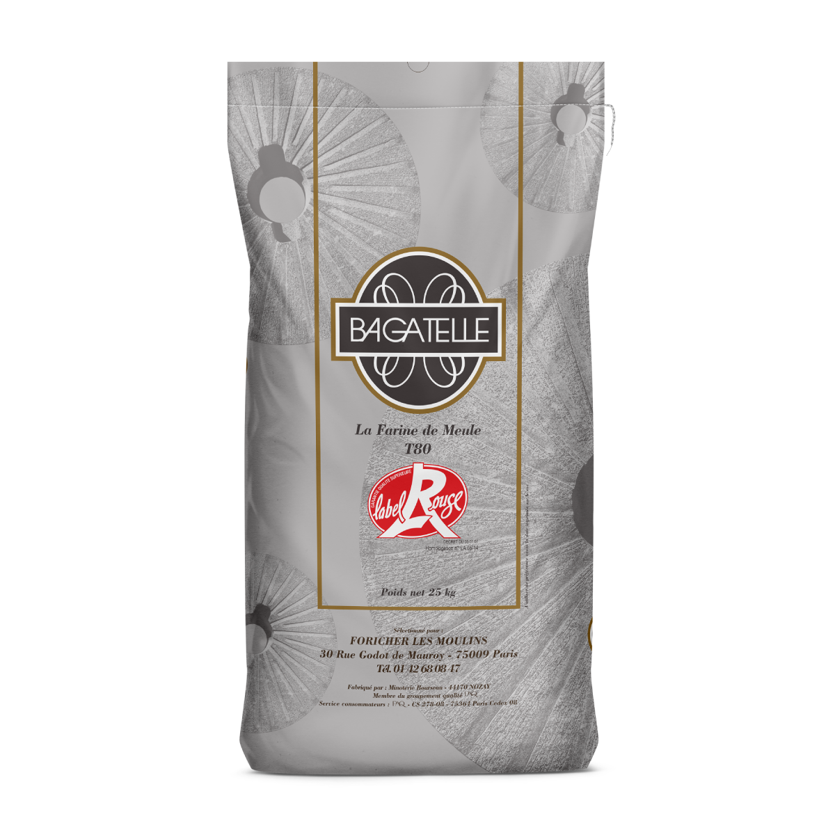 Farine T65 Label Rouge | BAGATELLE® Label Rouge | Foricher – Les