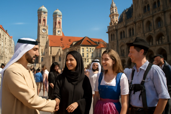 Präsident aus Emiraten besucht München