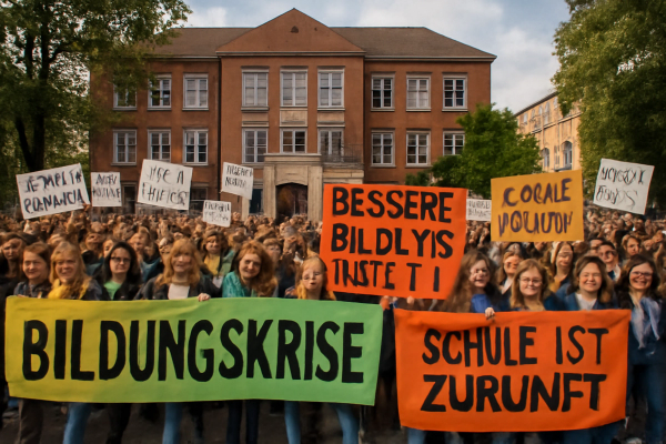 Schülerproteste für bessere Schulen