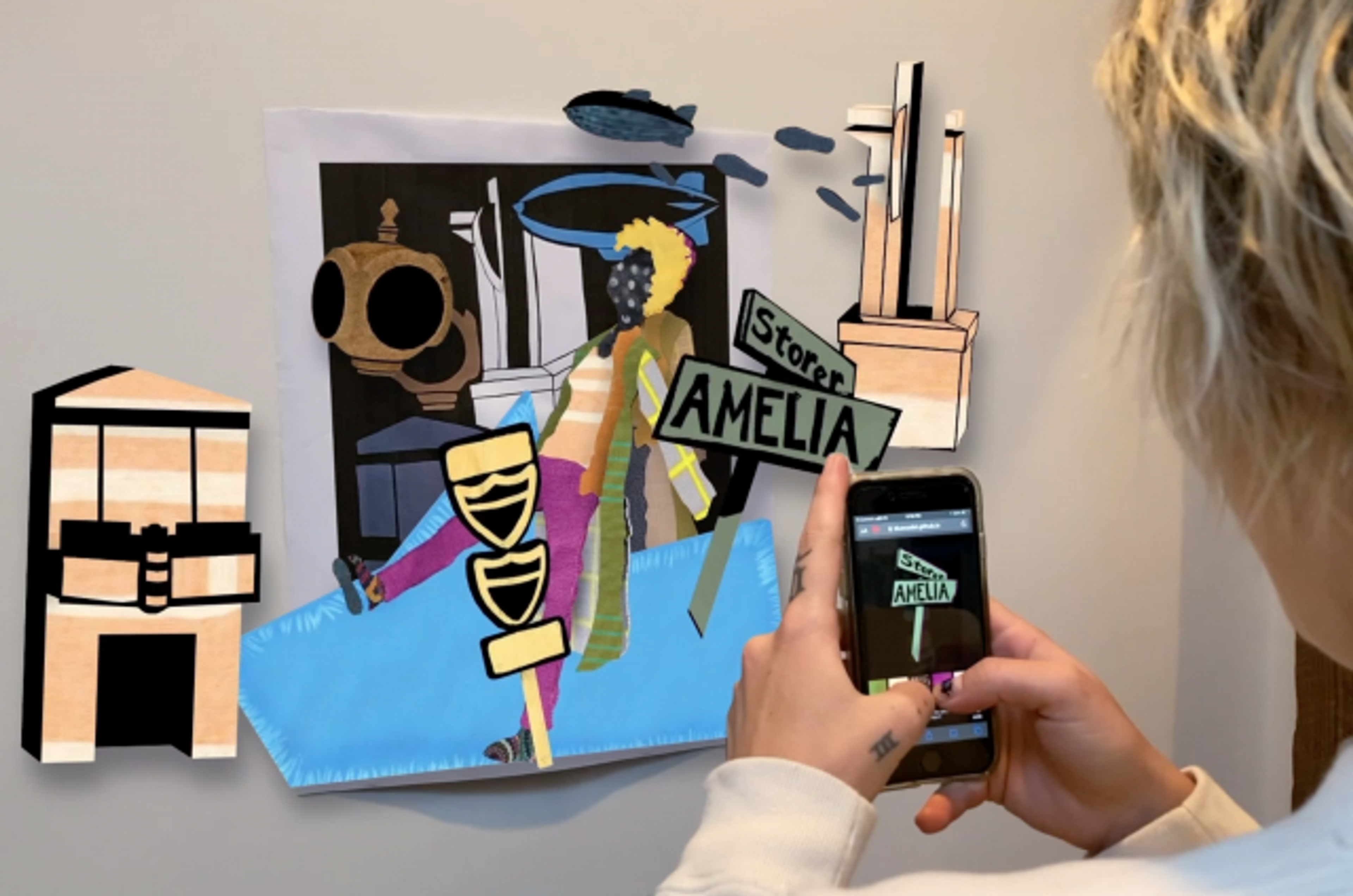 Interplay turns homes into art galleries using AR, transforming 2D art into 3D interactive sculptures.