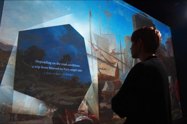 Flow is an immersive, interactive exhibition of Netherlandish art created for the Museum of Fine Arts, Boston.