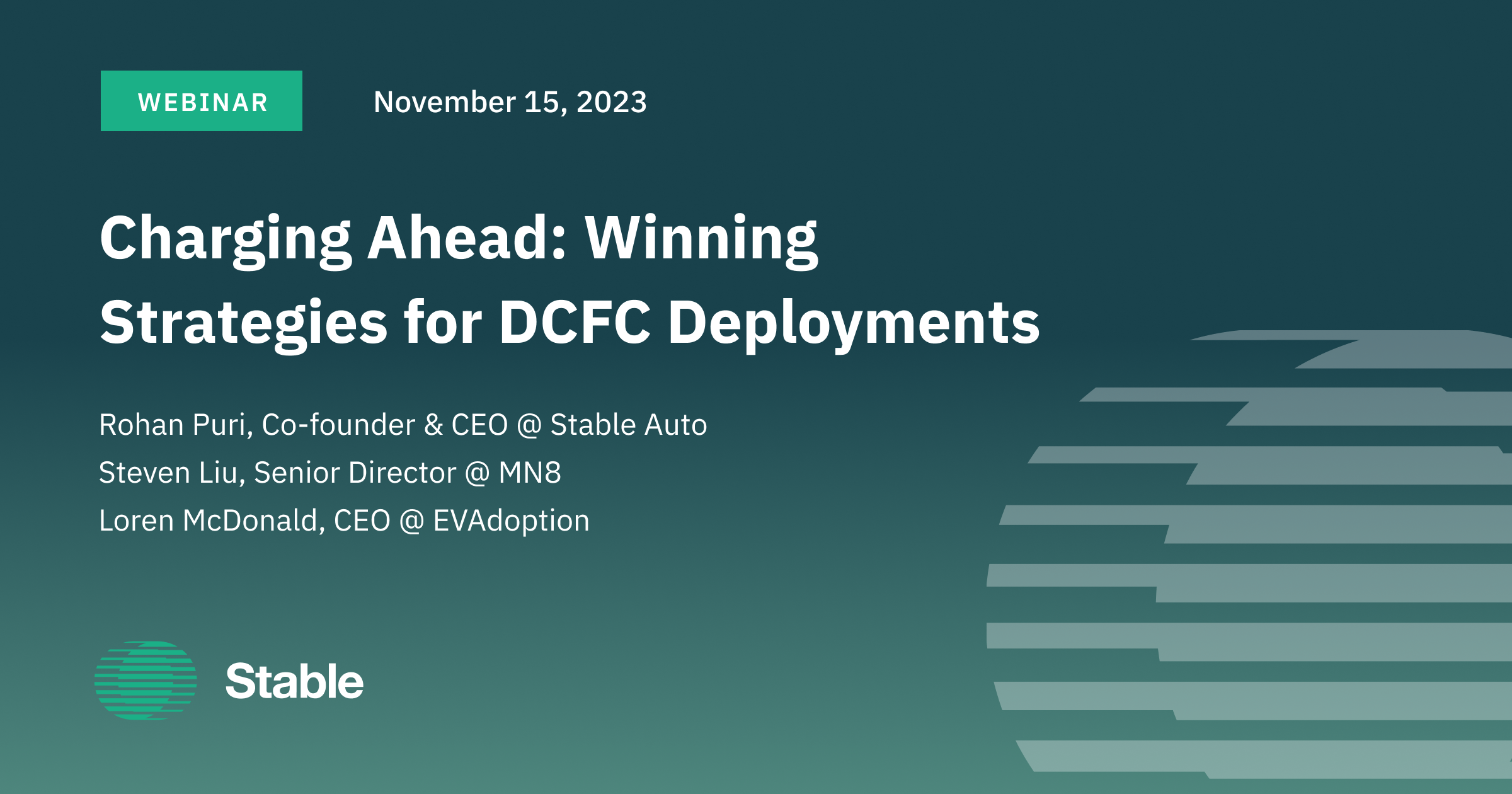 Charging Ahead: Winning Strategies for DCFC Deployments