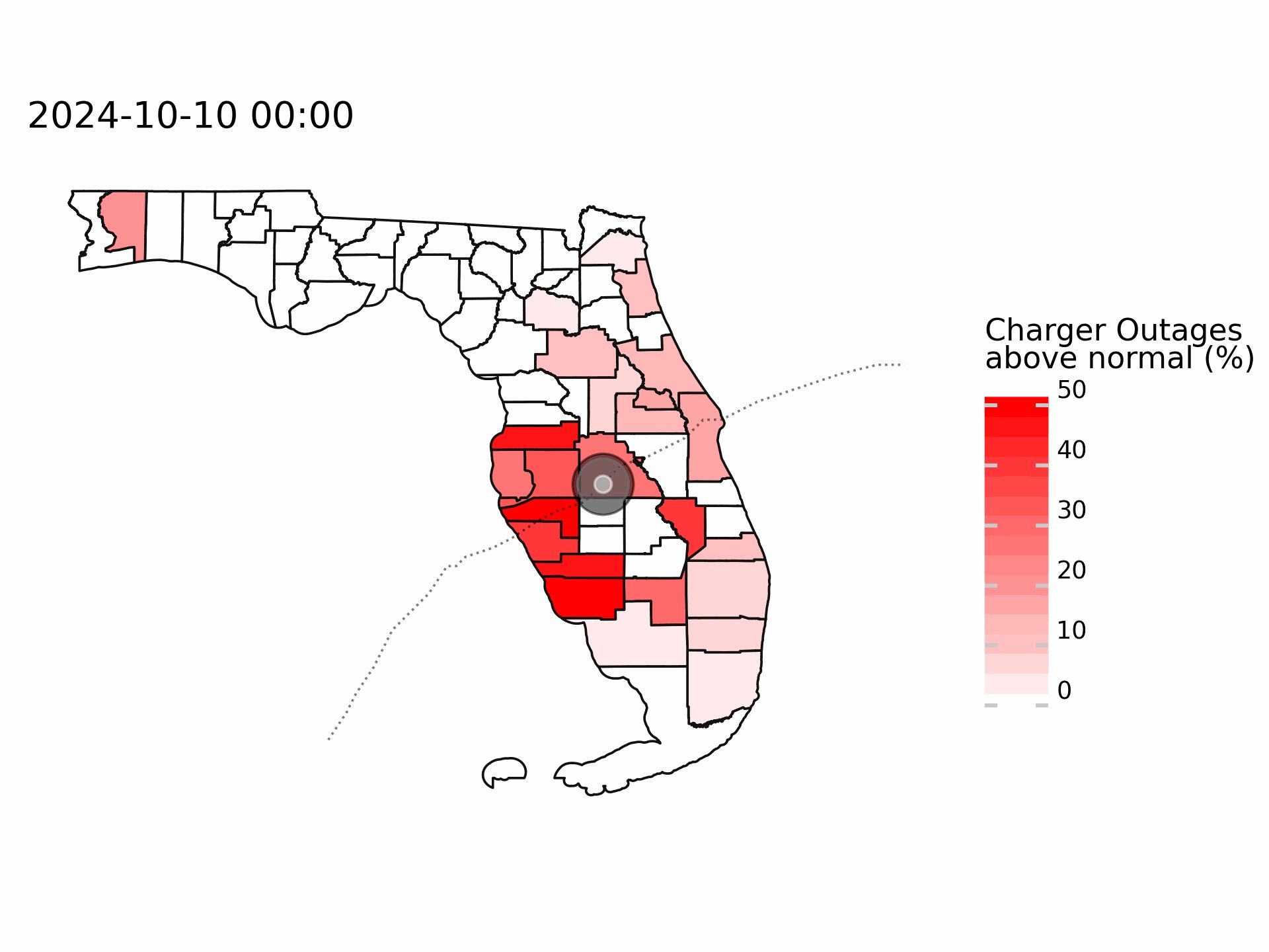 Is EV charging ready for a hurricane? What we found in the aftermath of Hurricane Milton.