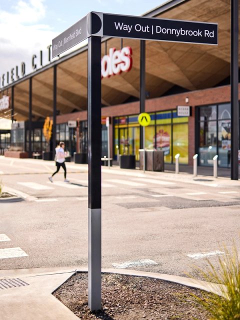 Freestanding Car Park totem