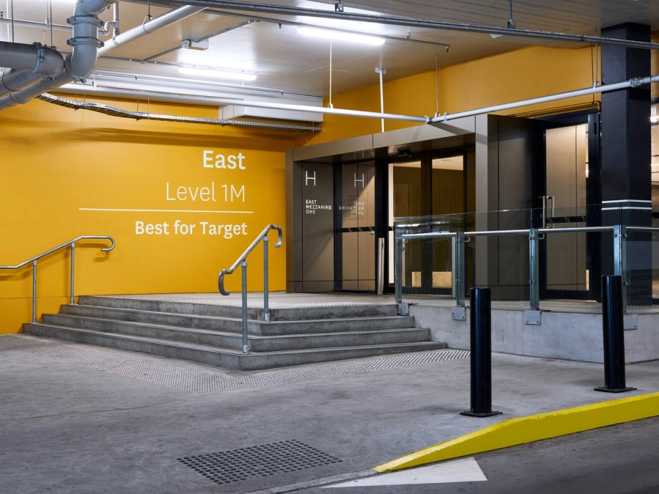 Yellow Car Park - Centre Entry