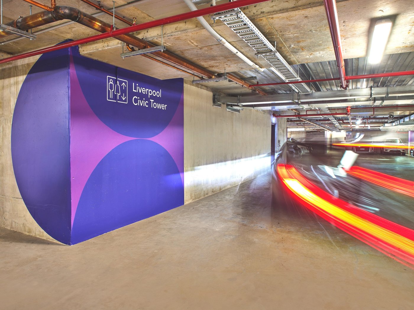 Car Park Purple
