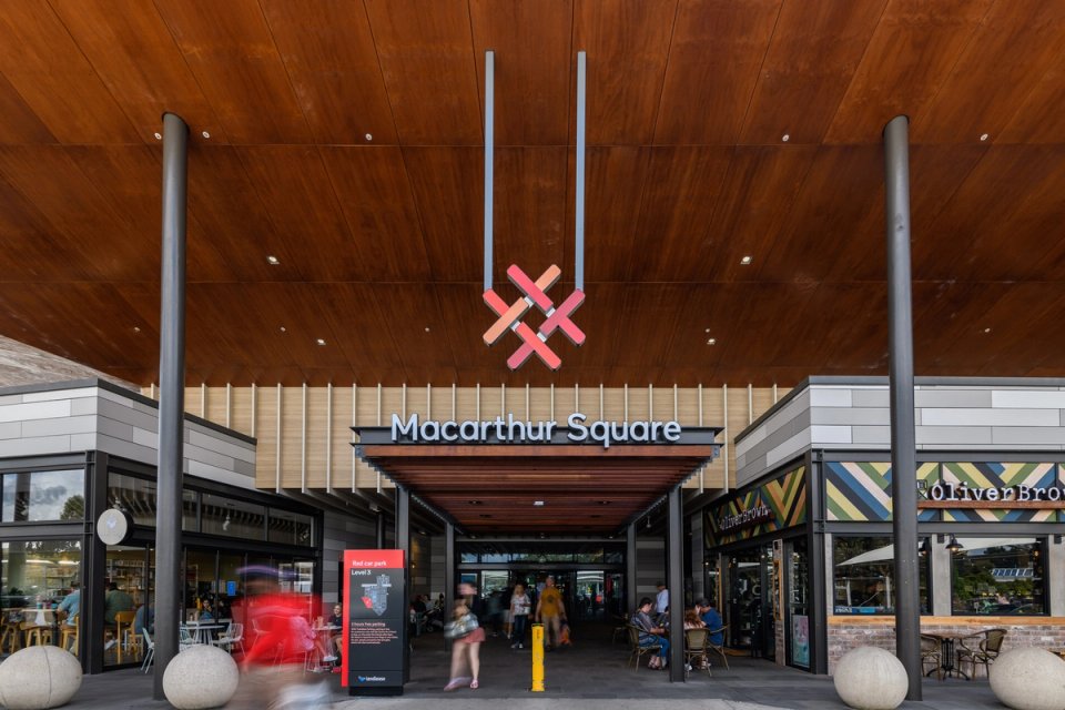 Macarthur Square Entrance