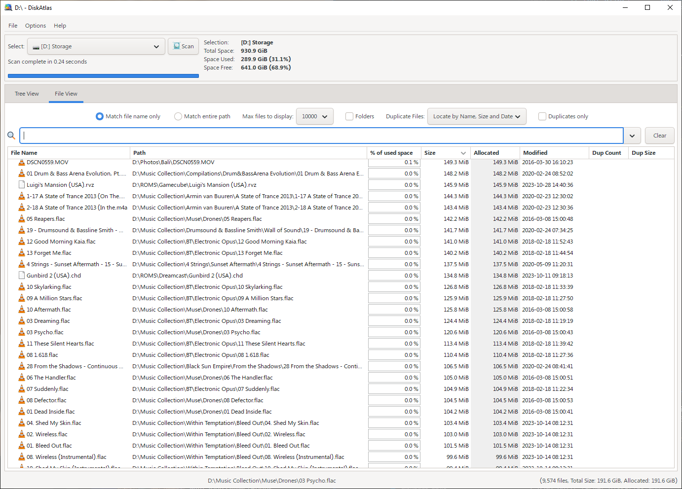 DiskAtlas screenshot 2