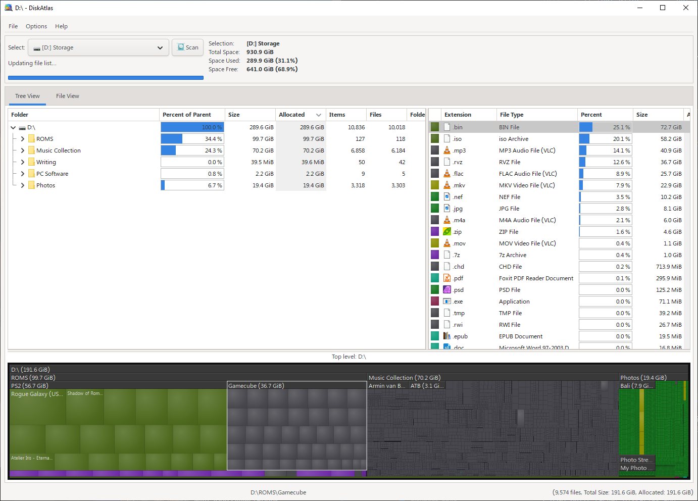 DiskAtlas screenshot 1