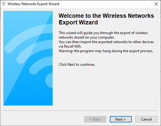 Recall Wifi screenshot 2