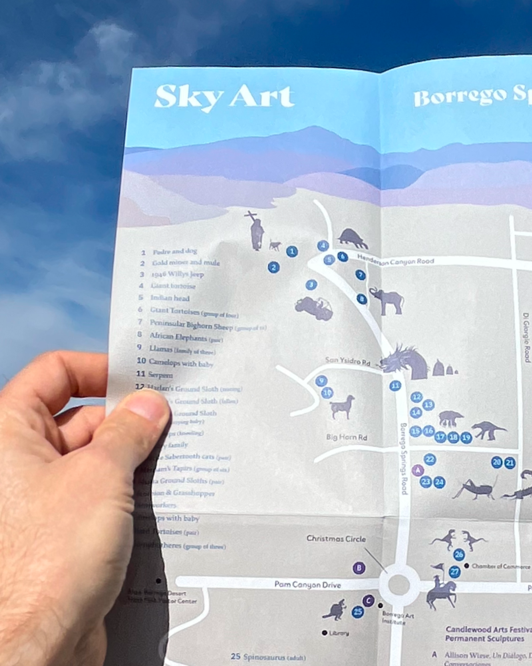 Sky Art Map