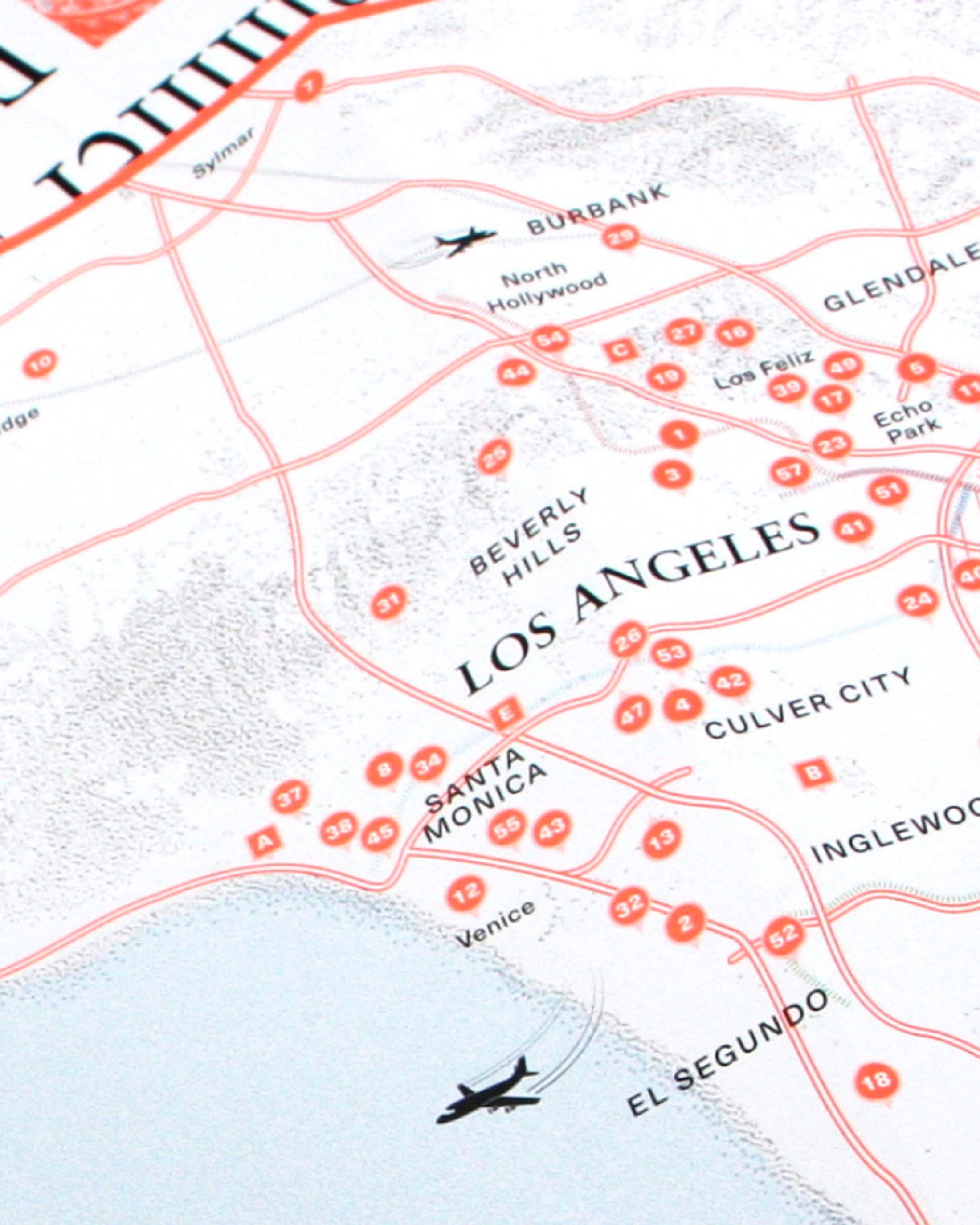 Built By Women L.A. Map