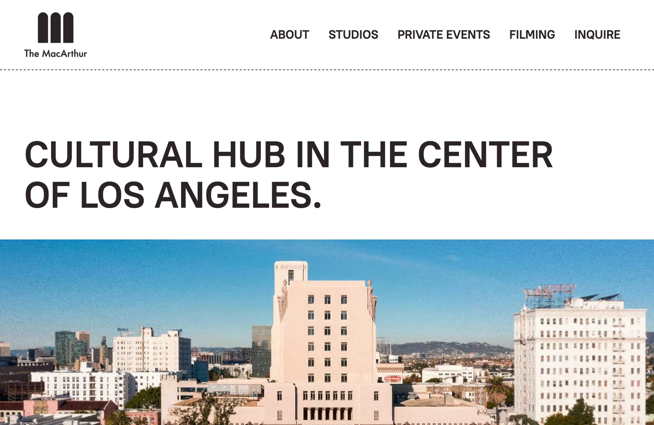 The MacArthur Website