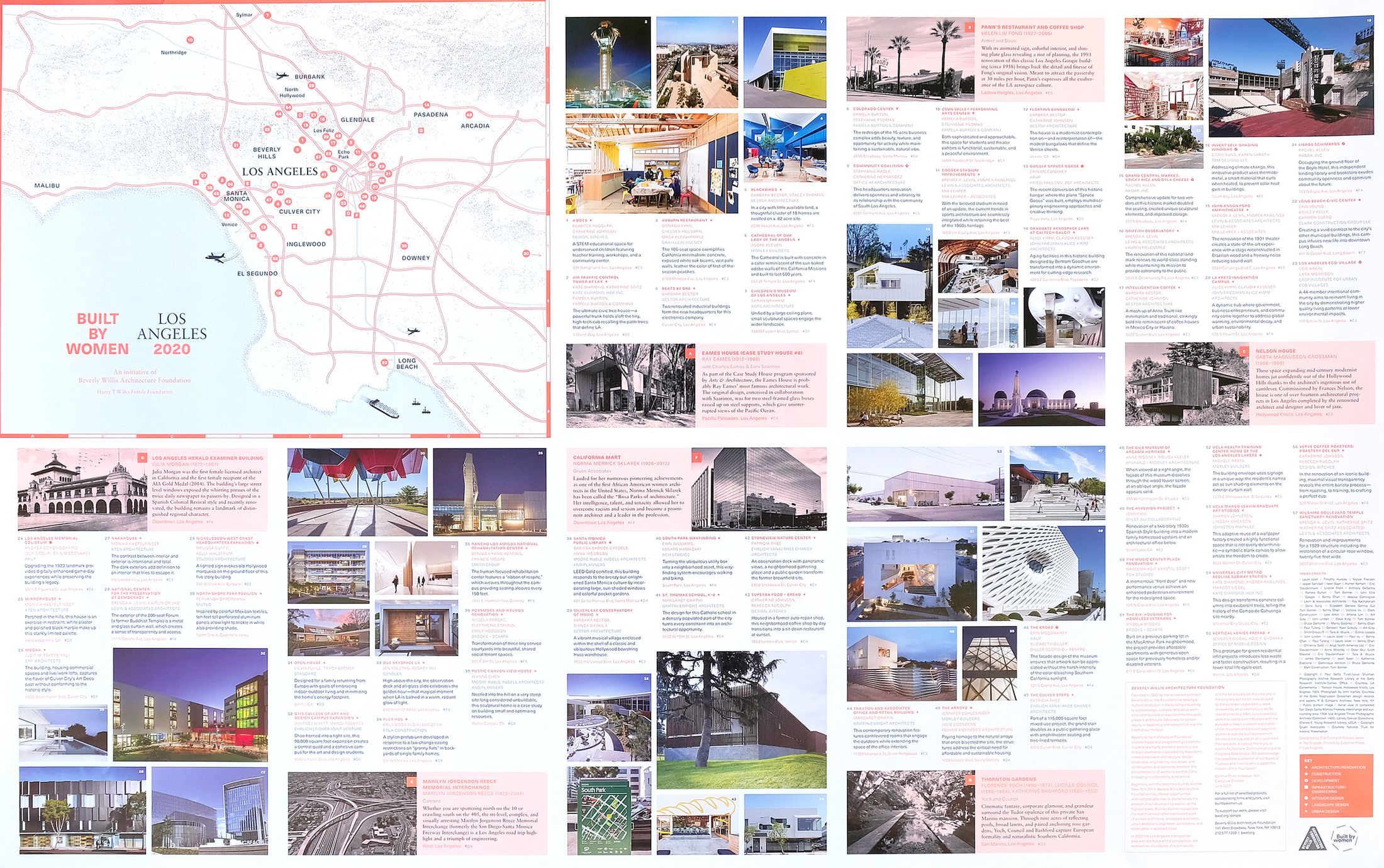 Built By Women L.A. Map