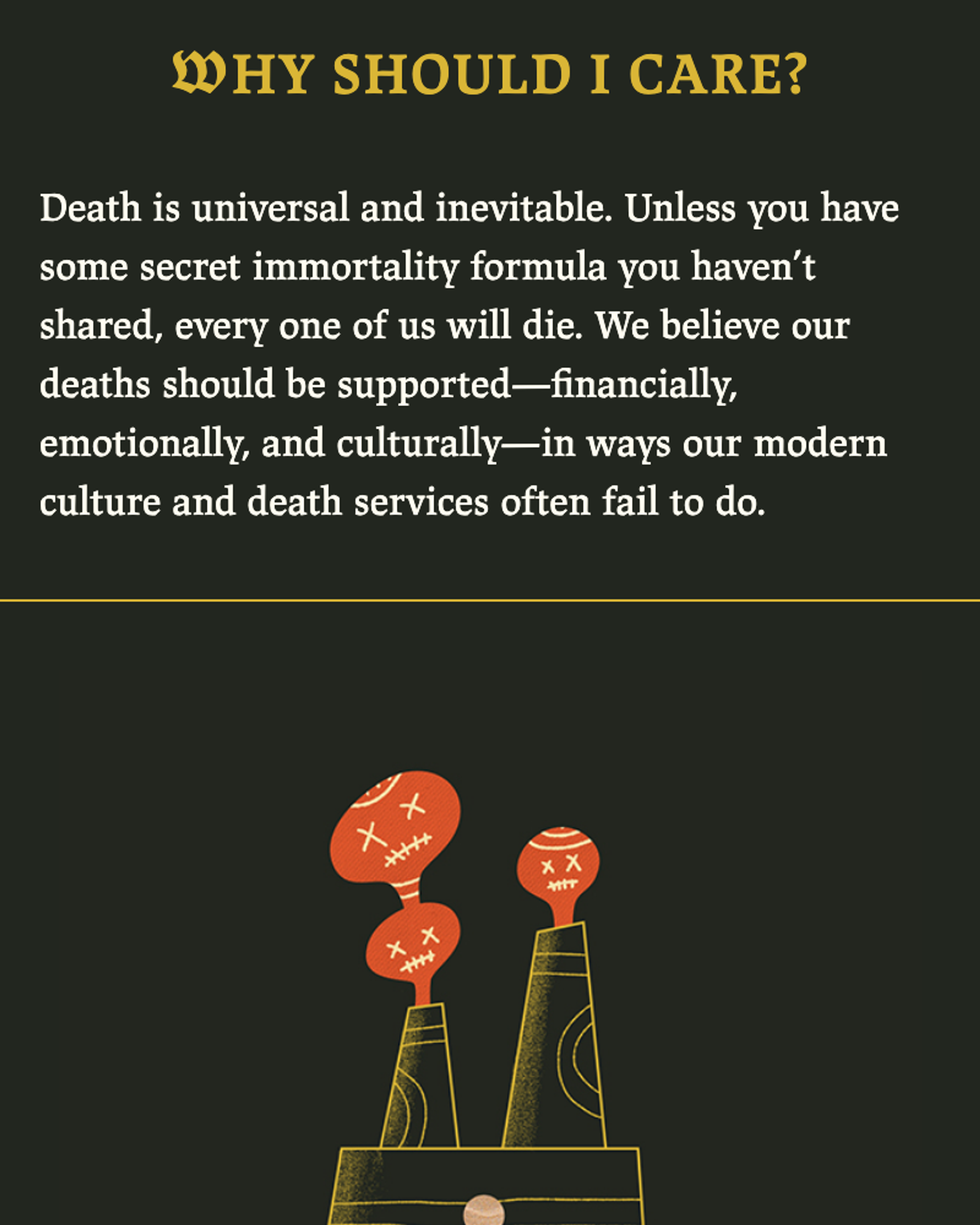 Order of the Good Death Website