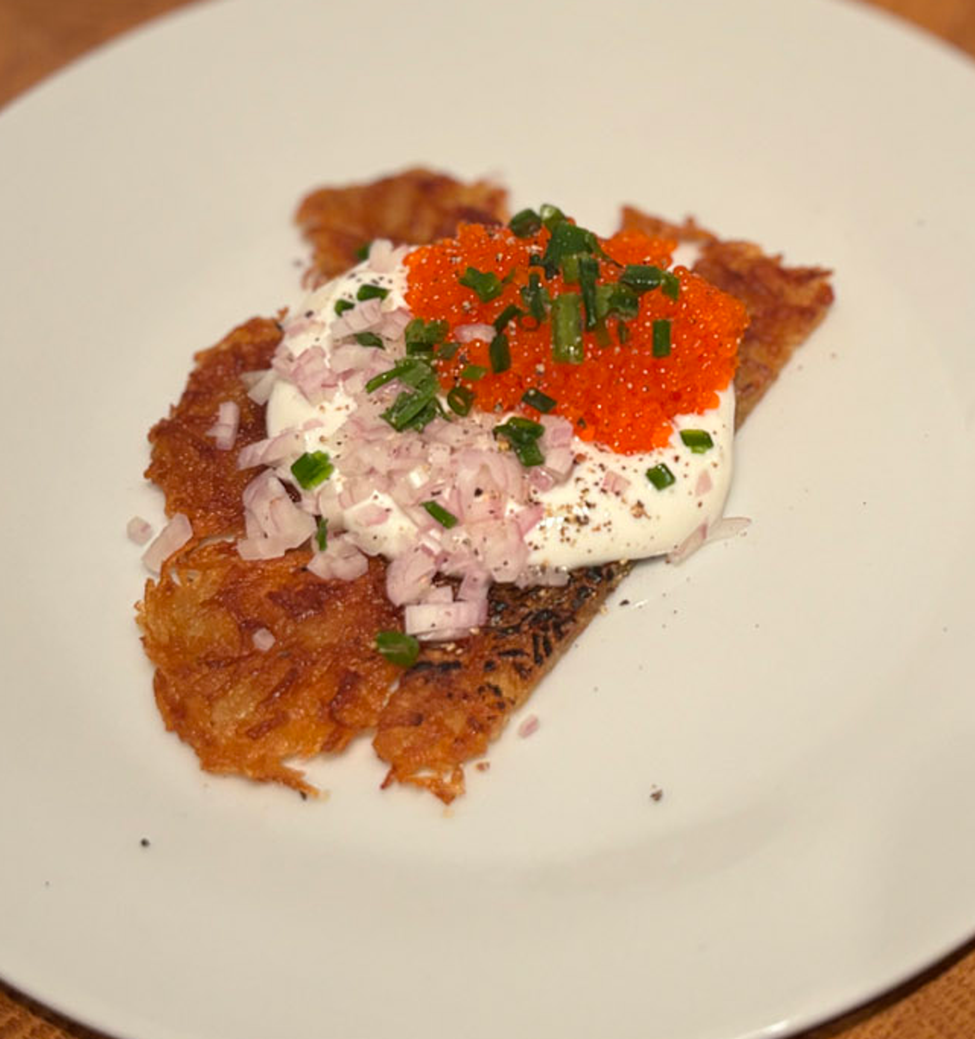 Råraka med löjrom